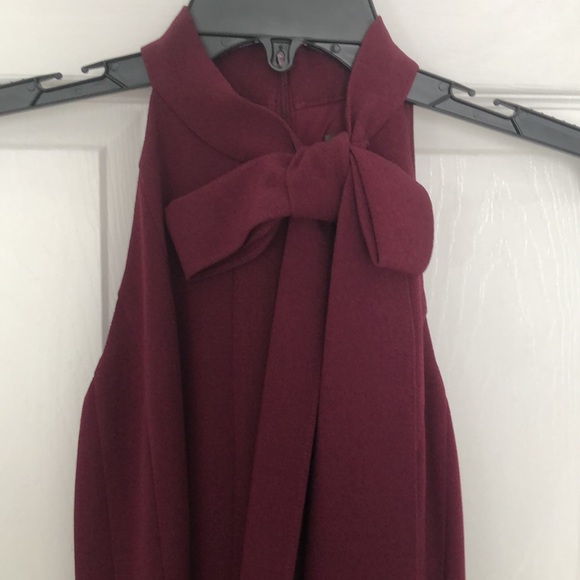 NWT Vince Camuto high neck dress with bow detail - Picture 2 of 7